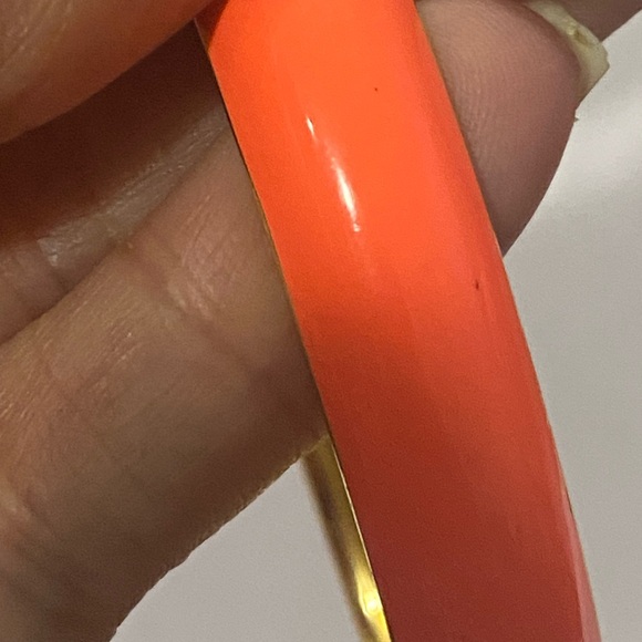J. Crew Gold and Vibrant Orange Bracelet - Picture 3 of 5